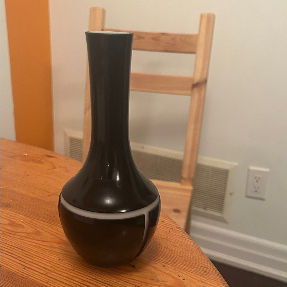 Calvin Klein Black and White Vase